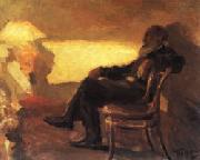 Leonid Pasternak Leo Tolstoy Spain oil painting artist